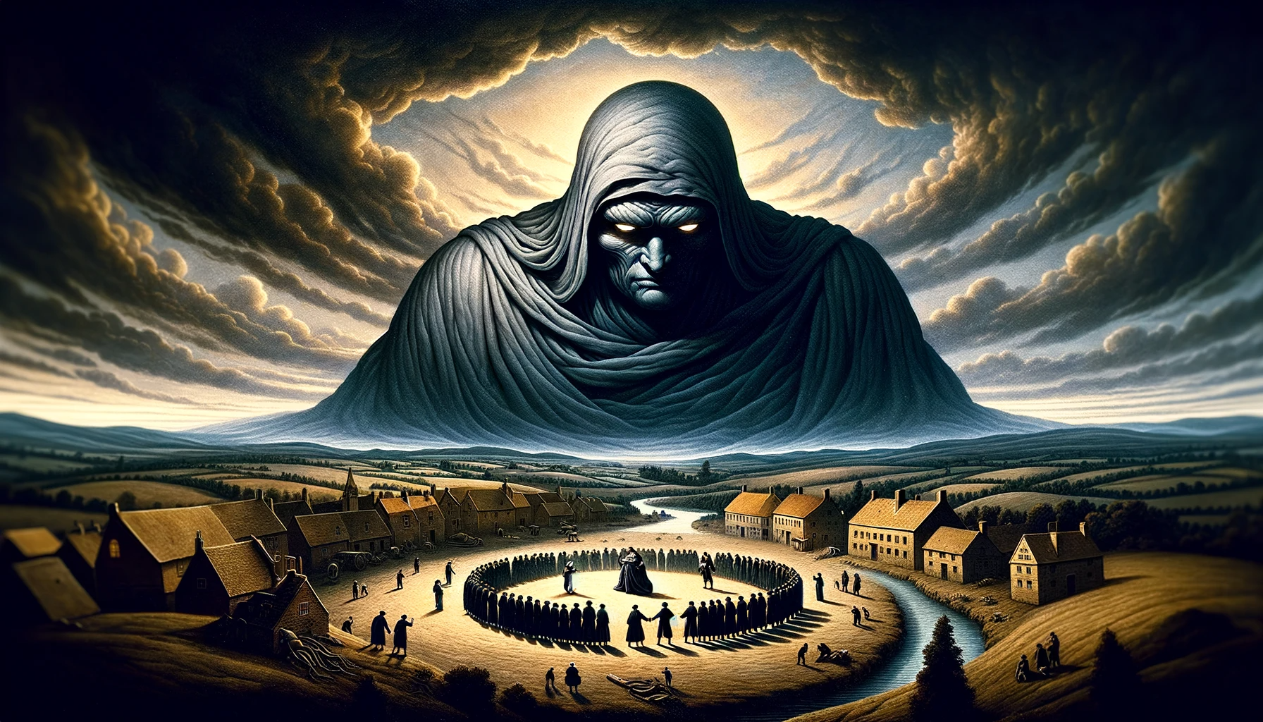 Dall·e Image Inspired By The Philosophy Of Thomas Hobbes. The Image Features A Symbolic Representation Of Hobbes' Concepts