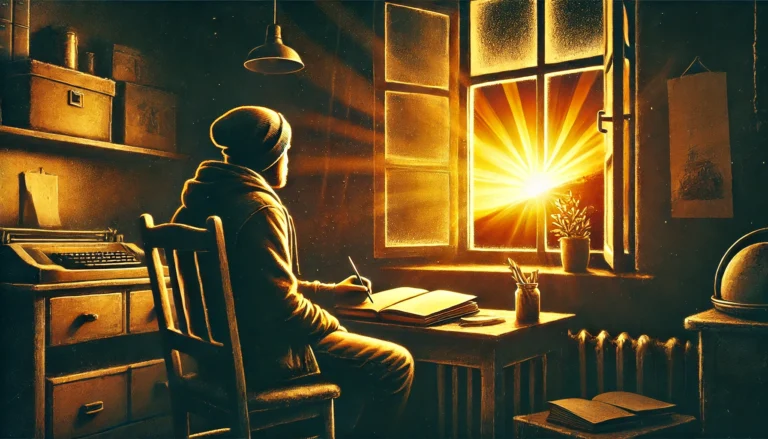 There is no greater agony than bearing an untold story inside you.