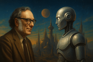Isaac Asimov and Robot